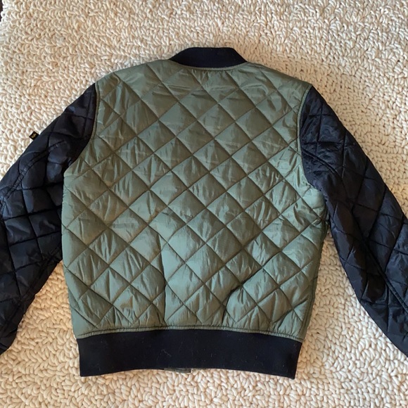 Alpha Industries Quilted Bomber Jacket - Picture 2 of 5